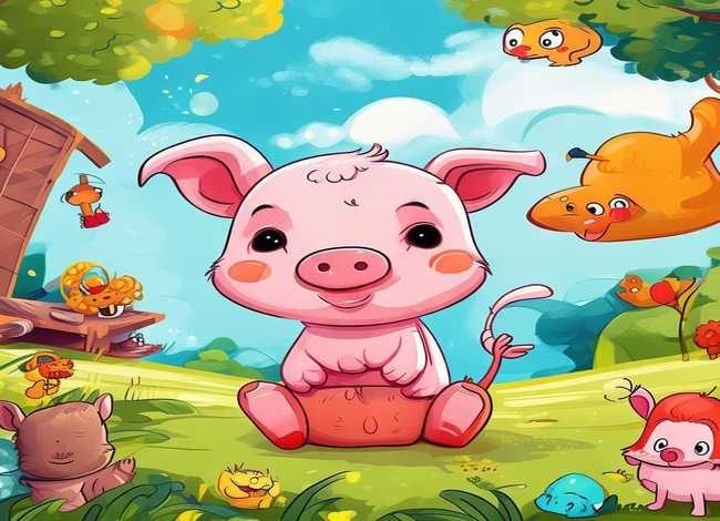 小猪儿童故事书6-12岁，小猪故事书大全阅读