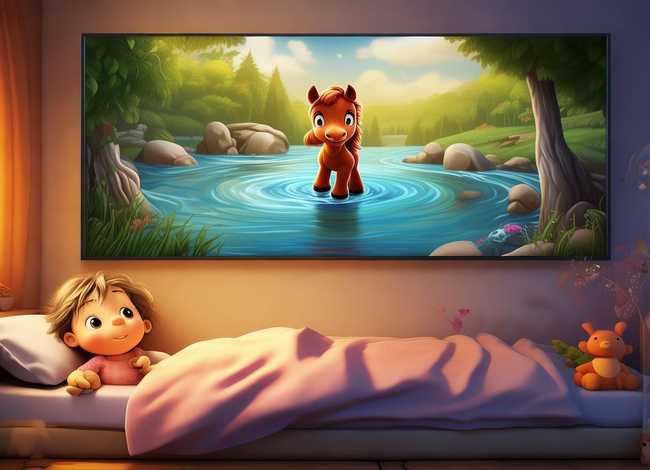 儿童睡前故事小马过河连续播放 - 睡前故事幼儿故事大全小马过河