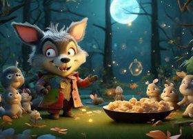 大灰狼故事睡前儿童版、大灰狼故事大全 睡前故事小视频