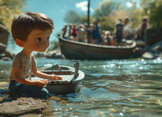 刻舟求剑故事儿童版 刻舟求剑少儿故事