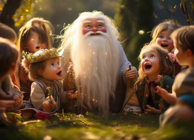 儿童老神仙故事、神仙 故事 幼儿