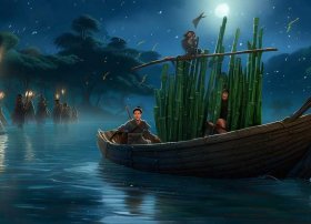 儿童故事草船借箭朗诵、朗读草船借箭的故事