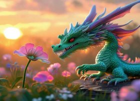 花的故事视频、小龙和小花的故事视频