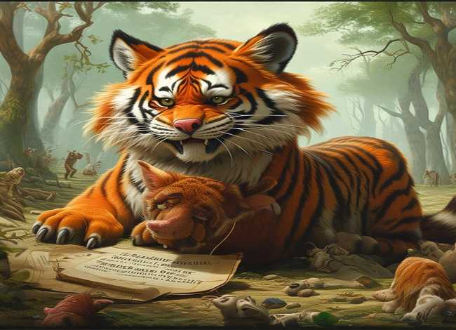 狐狸借虎威儿童故事、狐假虎威狐狸借着老虎,还会发生怎么样的故事 狐狸借虎威儿童故事、狐假虎威狐狸借着老虎,还会发生怎么样的故事