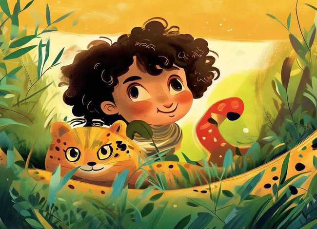 猎豹儿童故事书、猎豹故事睡前故事 猎豹儿童故事书、猎豹故事睡前故事