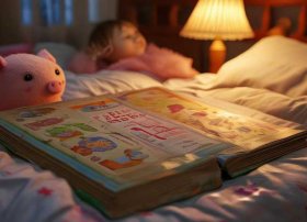 小的睡前故事；小猪的故事睡前故事书