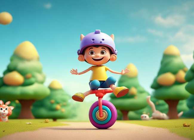 平衡车绘本故事 平衡车绘本故事图片