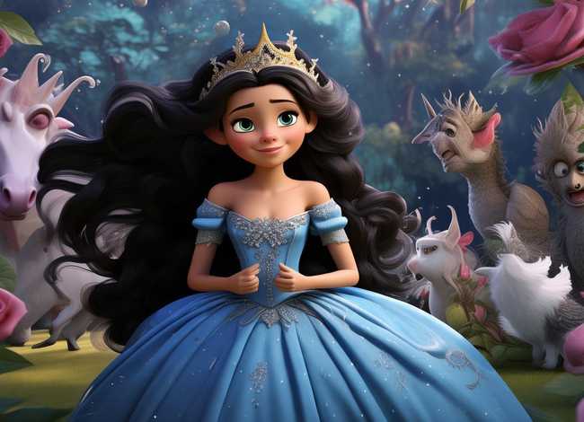 儿童童话公主故事1000首；童话公主故事100个