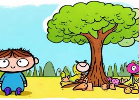 儿童故事插图简笔画；儿童故事插图简笔画图片