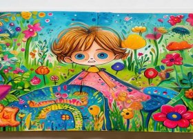 制作儿童故事绘本画；自制幼儿绘本故事图画 制作 手绘