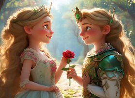 儿童故事公主和王子的故事；幼儿故事公主和王子的故事