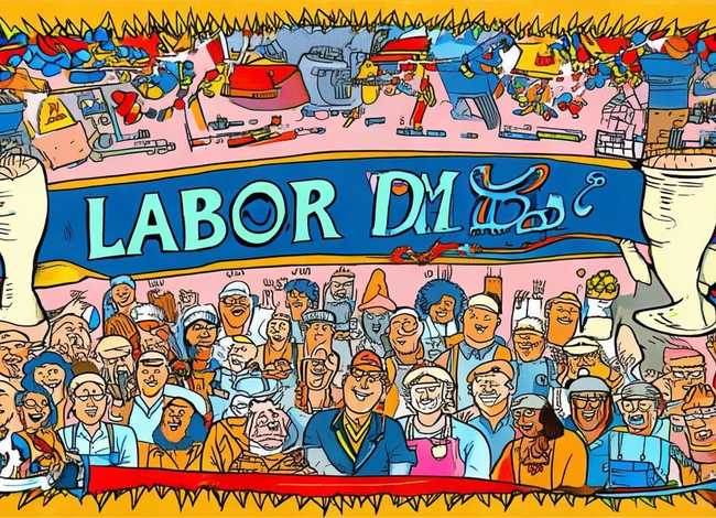 关于劳动节的手抄报模板 - 关于劳动节的手抄报模板图片