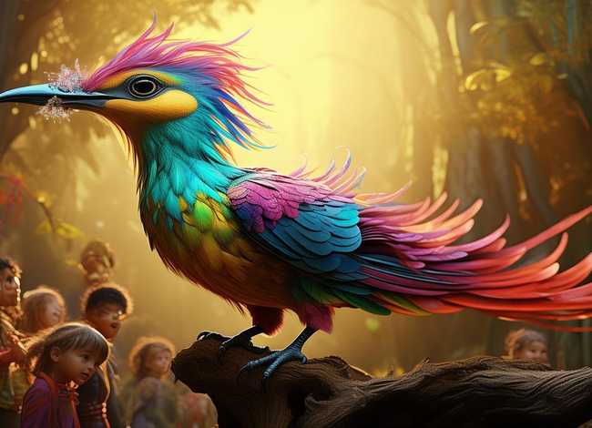 儿童故事神奇的鸟；神奇的鸟的故事