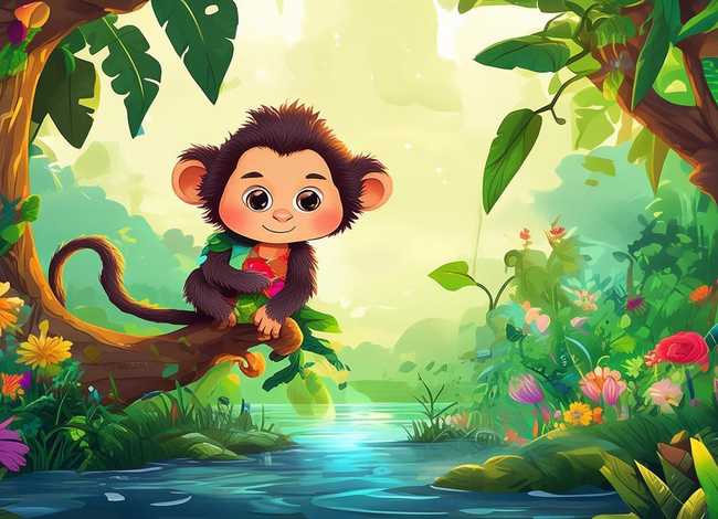 关于小猴子的儿童故事、关于小猴子的幼儿故事