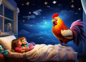 儿童睡前故事6-12岁半夜鸡叫 幼儿故事在线听睡前半夜鸡叫