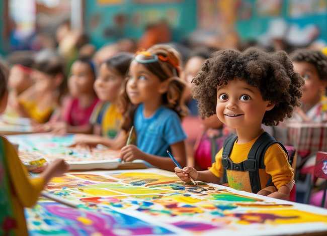 小学美术故事里的人 小学美术故事里的人物