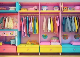 儿童衣柜内部结构设计图（儿童衣柜内部结构设计图片）