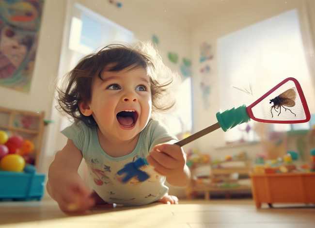 小朋友打苍蝇的视频，小朋友打苍蝇的视频大全