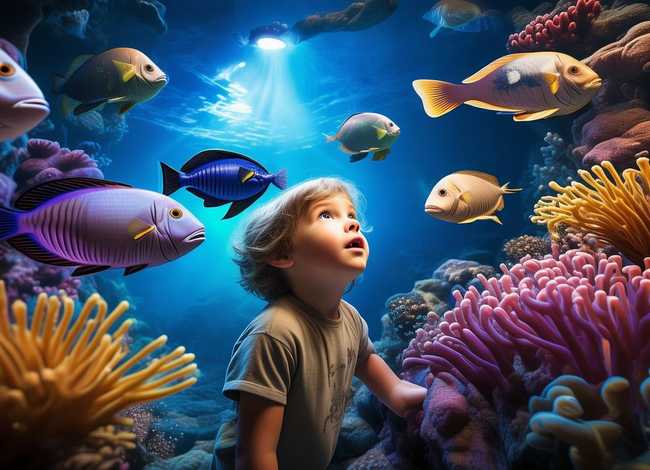 儿童故事深海奇遇 - 深海奇遇记海洋主题展