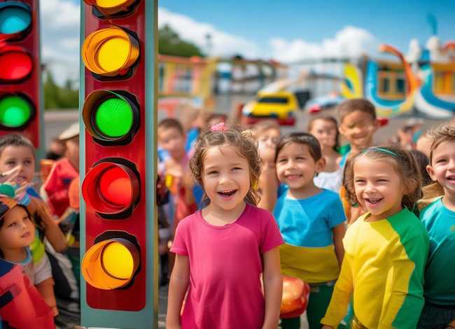 红绿灯安全儿童故事 - 红绿灯故事 幼儿园 红绿灯安全儿童故事 - 红绿灯故事 幼儿园