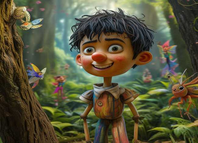 匹诺曹故事表演 - 少儿故事匹诺曹