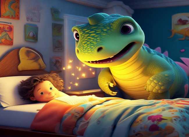 儿童睡前故事英文版恐龙；恐龙睡前故事大全语音