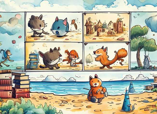 简笔画故事创编四幅图 - 简笔画故事创编四幅图怎么画 简笔画故事创编四幅图 - 简笔画故事创编四幅图怎么画