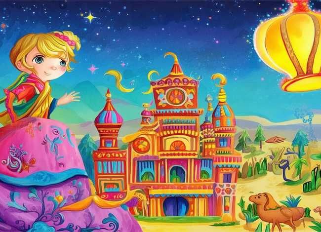 一千零一夜儿童版、一千零一夜儿童版简笔画