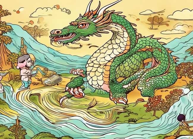 中国神话故事儿童画、中国神话故事集简笔画 中国神话故事儿童画、中国神话故事集简笔画