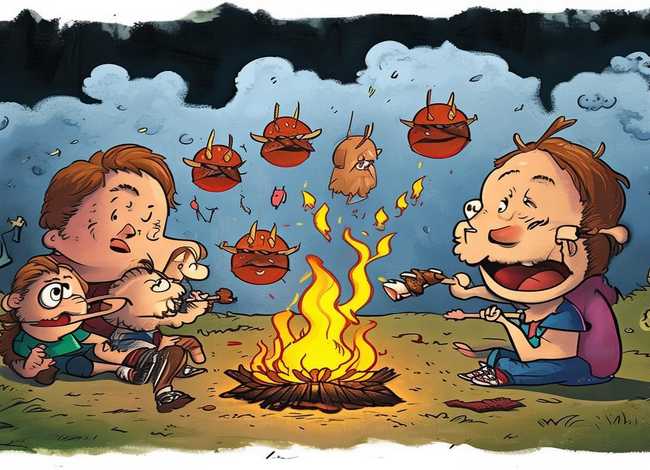 儿童故事吃烧烤的严重后果，儿童吃烧烤的危害性