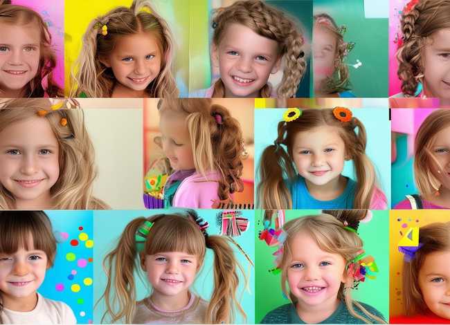 儿童表演头发 - 儿童表演头发造型图片大全