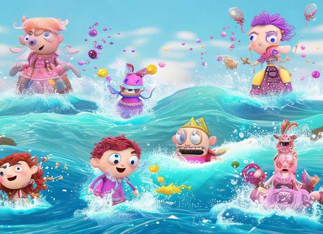 八仙过海各显神通故事儿童版，八仙过海,各显神通动画片儿