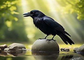 乌鸦喝水小故事 乌鸦喝水小故事表演