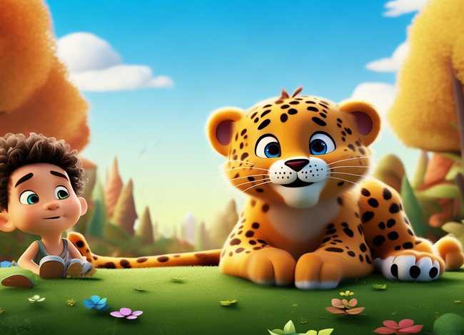关于豹子的儿童故事（关于豹子的绘本故事）