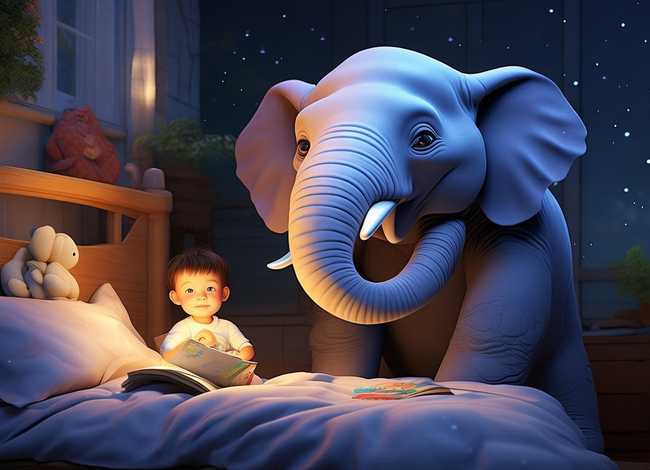 儿童大象睡前故事 - 大象睡前小故事