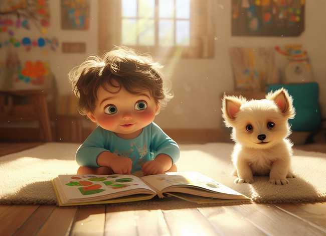 故事儿童狗；幼儿小狗故事