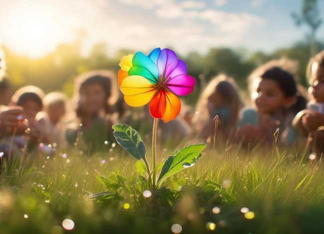 七色花简单故事，七色花简单的故事