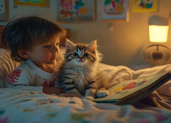 小猫咪的故事儿童睡前 少儿睡前小猫的故事