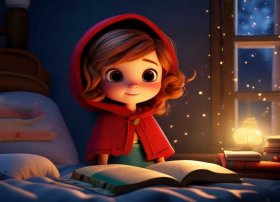 小红帽儿童睡前小故事；少儿睡前故事小红帽