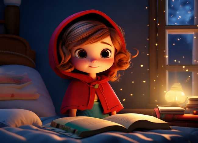 小红帽儿童睡前小故事；少儿睡前故事小红帽