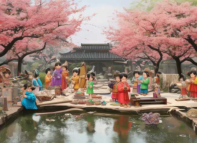 古诗儿童绘画 少儿古诗画