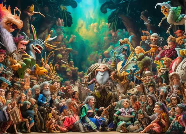 角色多的故事表演 - 适合多角色表演的故事 角色多的故事表演 - 适合多角色表演的故事