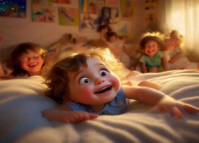 儿童搞笑睡前故事笑到肚子疼 - 睡前搞笑小朋友故事