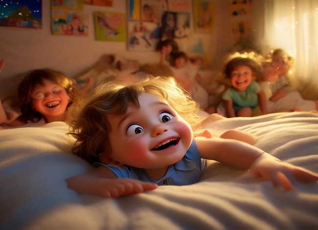 儿童搞笑睡前故事笑到肚子疼 - 睡前搞笑小朋友故事