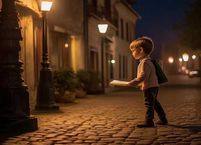 5至6岁最经典故事（5至6岁最经典故事路灯下的约定幼儿安全教育）