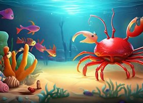 关于螃蟹故事，关于螃蟹的故事绘本