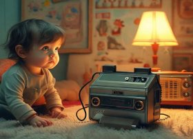 只听声音的儿童故事；我想听故事的声音