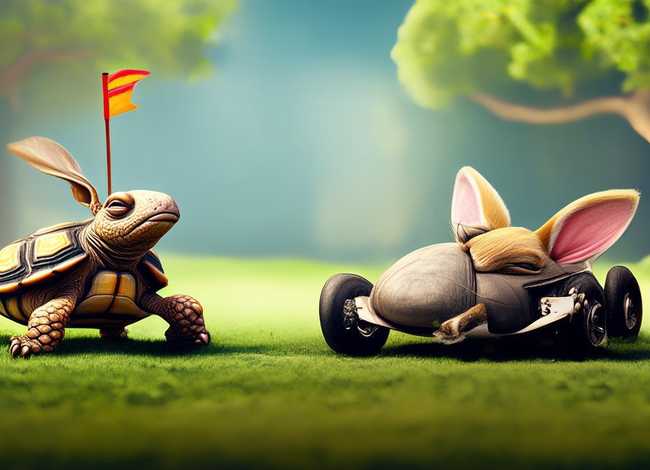 龟兔赛跑儿童故事读后感，龟兔赛跑故事读后感400字