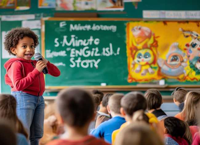 5年级英语故事五分钟、5年级英语故事五分钟演讲