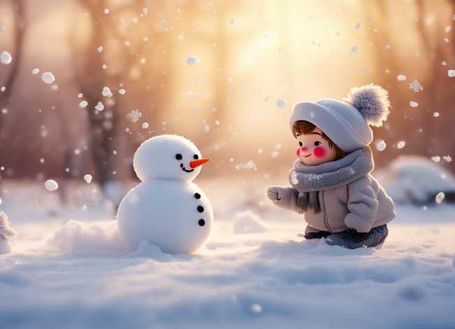 幼儿故事雪孩子的故事、幼儿故事雪孩子的故事大全